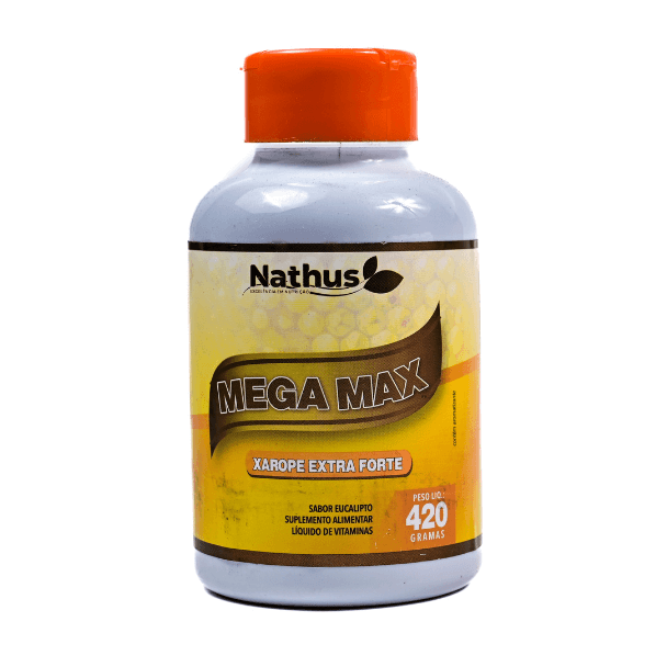Xarope mega max 420gr - Nathus Brasil - Produtos Naturais